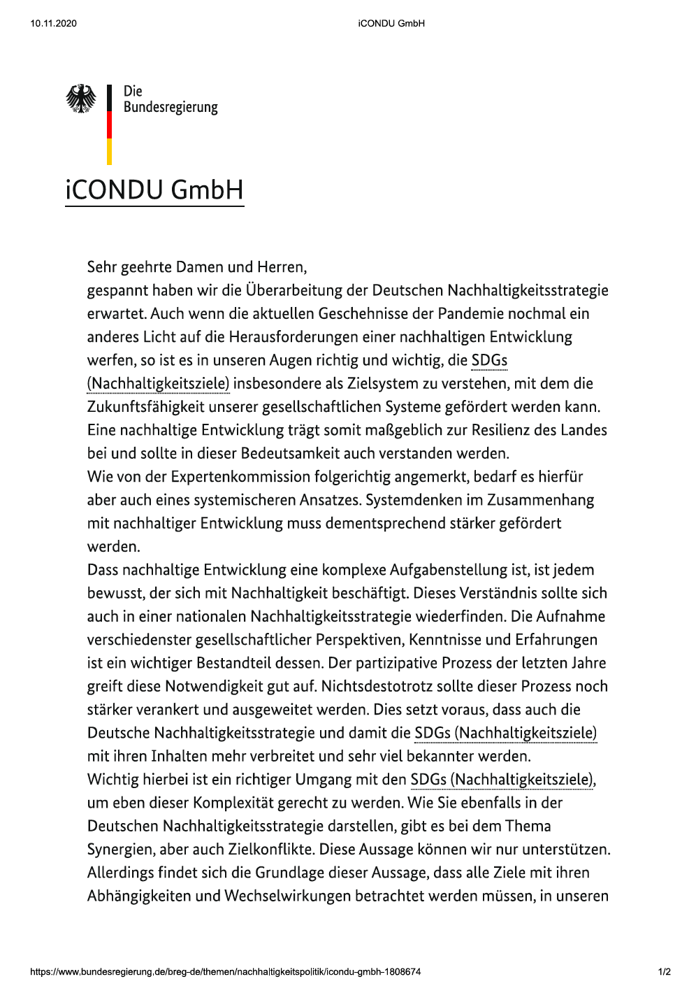 Screenshot der ersten Seite des PDFs